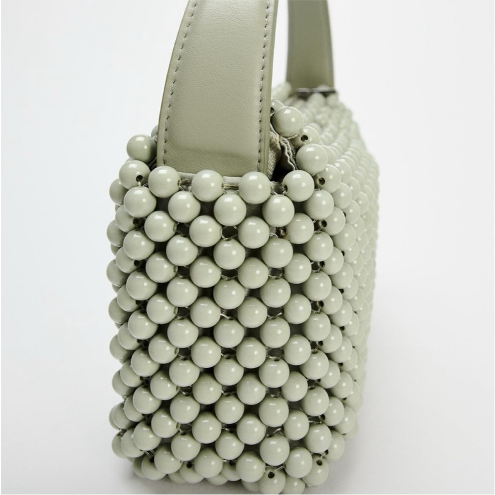 ZARA ZARA BEADED SHOULDER BAG - Picture 3 of 10
